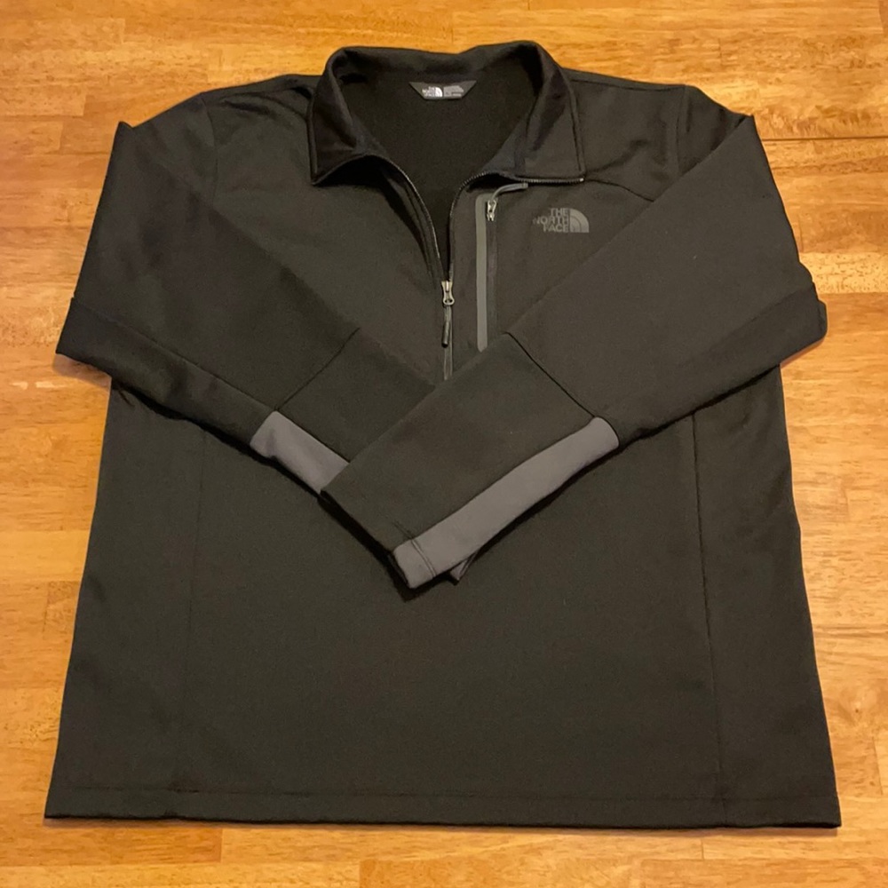 XL North Face Men’s Black Canyonlands 1/2 Zip Lightweight Pullover Sweatshirt